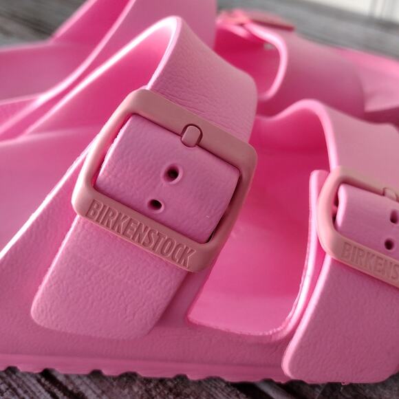 Birkenstock Candy Pink Arizona Essentials EVA Sandals Women's EU 39 US 8-8.5 - Picture 2 of 10